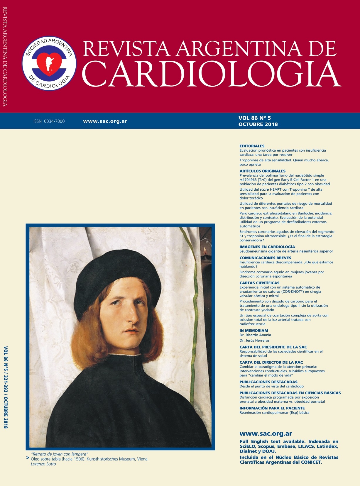 					Ver Rev Argent Cardiol 2018 Vol. 86 Nro. 5
				