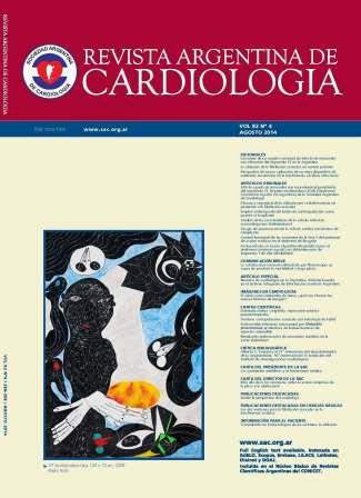 					Ver Rev Argent Cardiol 2014 Vol. 82 Nro. 4
				